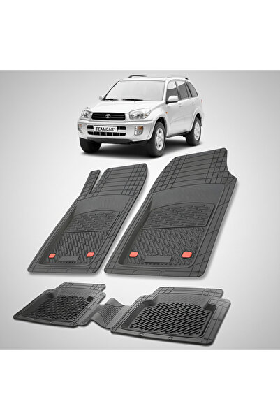 TEAMCAR Ταπέτα δαπέδου συμβατά με Toyota RAV4 XA20 SUV 2000-2003 |   Μαύρο