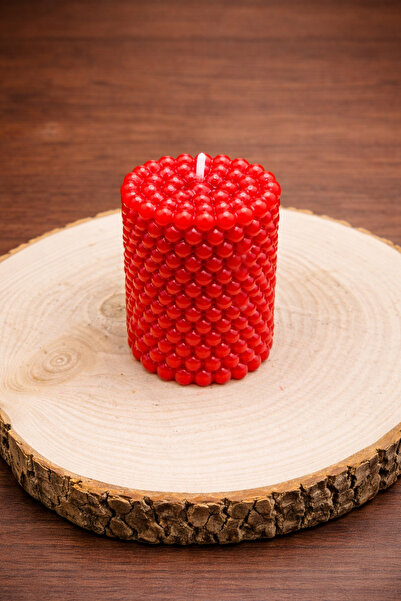 CandleCastCreation BUBBLE MORAMOR(Aşk Kokusu) KOKULU KIRMIZI MUM