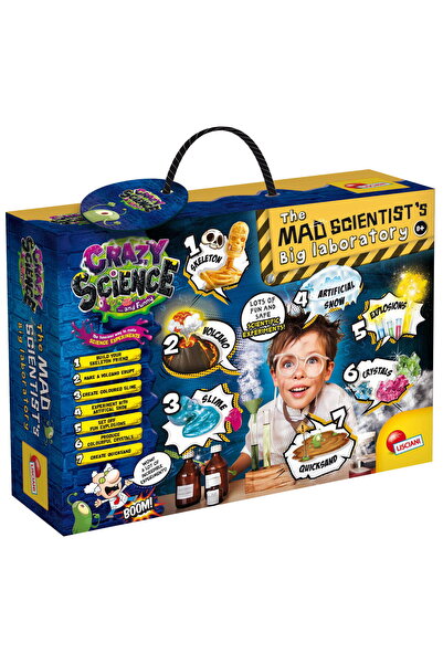 Lisciani Λαμπρά Πειράματα - Το Εργαστήριο του Τρελού Καθηγητή