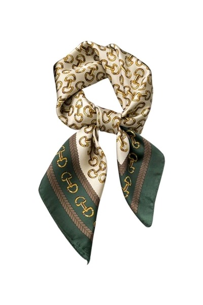 CHARMLUCKY Colorful D Patterned Shawl-Scarf 70X70