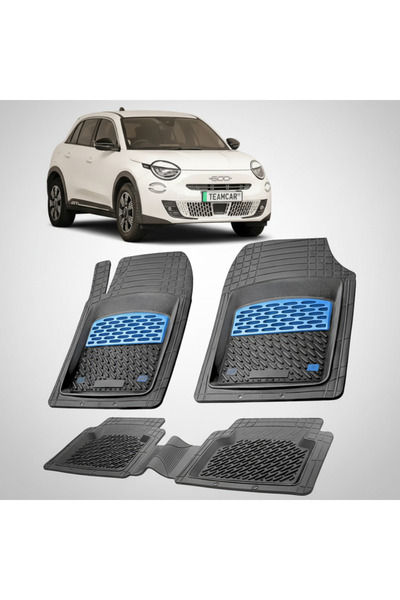 TEAMCAR Συμβατά πατάκια Fiat 600e 2023-2026 | Μπλε