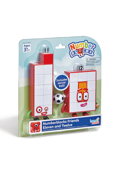 Hand2Mind Numberblocks figurine set - Eleven & Twelve
