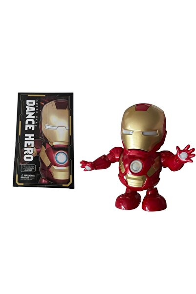 ADIRI SHOP Robot dansator cu lumini și sunete, jucărie interactivă pentru copii