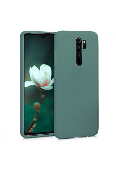 KWmobile Case for Xiaomi Redmi Note 8 Pro, Silicone, Green, 50242.171
