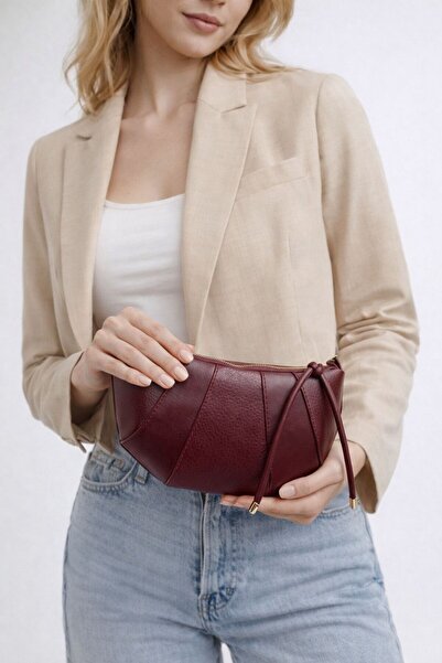 Gamzebags Kadın Modern Parça Detaylı Mini Çapraz Çanta