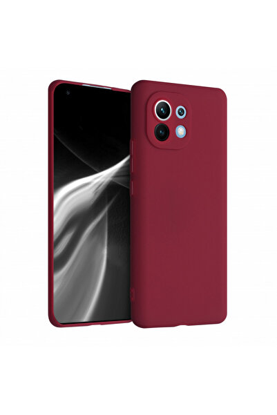 KWmobile Case for Xiaomi Mi 11, Silicone, Red, 54188.209