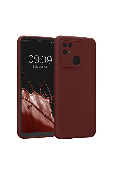 KWmobile Case for Xiaomi Redmi 10C, Silicone, Red, 59229.187