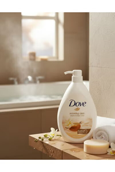 Dove (Dove) Relaxing Care Body Wash with Shea Butter and Vanilla Scent – ​​10...
