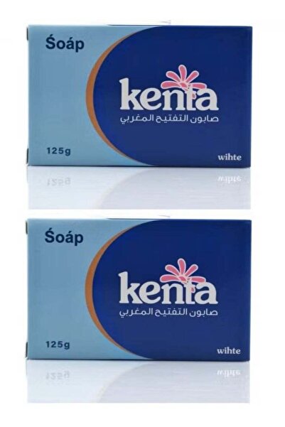 Kenta White صابون كنتا وايت ازرق 125جرام 2 قطعة