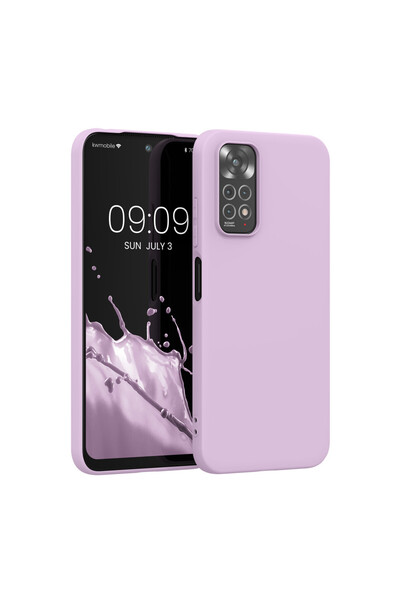 KWmobile Case for Xiaomi Redmi Note 11/Redmi Note 11s, Silicone, Purple, 5736...
