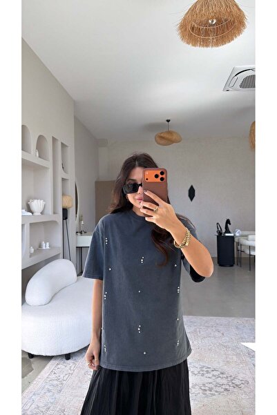 Buket Teke Tricou bumbac cu pietre lavabile