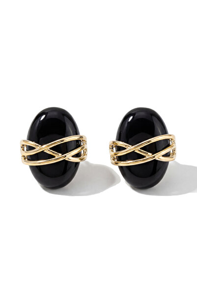 Atelier Duygu Liora Black Earrings