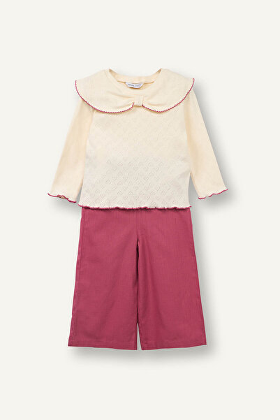 DeFacto Linen Look 2-Piece Set Baby Girl G8181A526SP