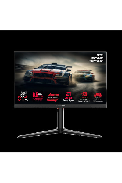 GAMEON شاشة ألعاب GOSX 27 B Switch X Series مقاس 27 بوصة ثنائية التبديل بدقة ...