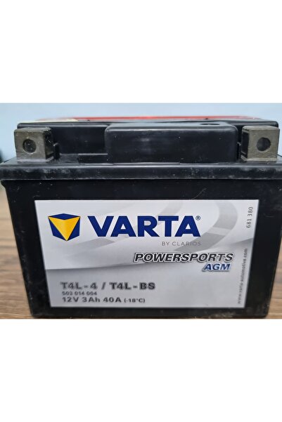 Varta 12V 4 AMPER MOTOSİKLET