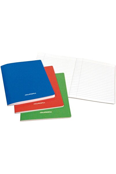 Aurora Caiet A5, 36 file - 80g/mp, liniat stanga, coperta carton laminat, - d...