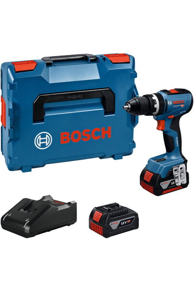 Bosch Masina de gaurit si insurubat GSB 18V-65, 2 acumulatori 5,0Ah, 1,12kg, ...