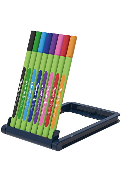 SCHNEIDER Liner Line-Up, felt tip 0.4mm, 8 colors/set