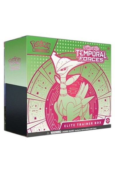 Pokemon Cutie de antrenor de elită cu frunze de fier ale Forțelor Temporale