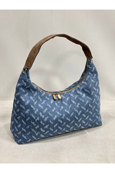 My Easy Shop MesBag Τζιν Γυναικεία Τσάντα ώμου