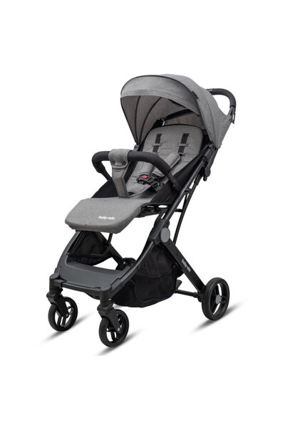 Babymix Cărucior sport Bimelo Baby Mix gri ultra-deschis