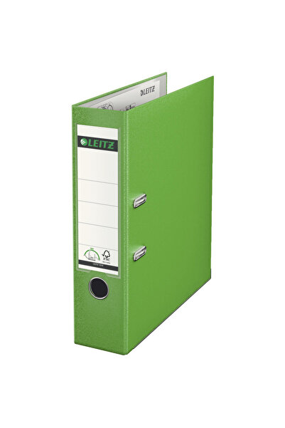 Leitz Biblioraft 180, A4, PP laminated, metal edge 80 mm - light green