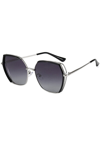 Techsuit Ochelari de Soare Polarizati - Polarized (9768) - Black / Silver / Gray
