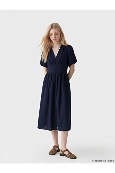 LC Waikiki فستان I V Dikim مُفَصَّل عند الخصر من متجر فريزن ستور