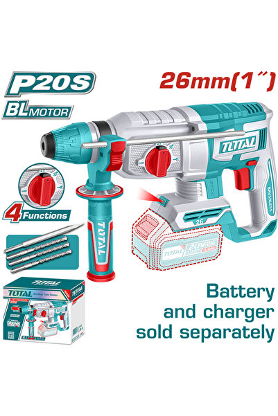 TOTAL Ciocan rotopercutor LI-ION 20V (NU INCLUDE ACUMULATOR)