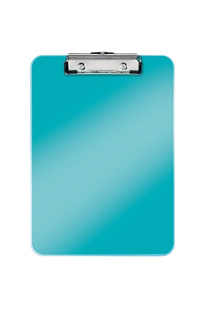 Leitz Clipboard WOW, simplu, PS, A4, 100 coli, turcoaz