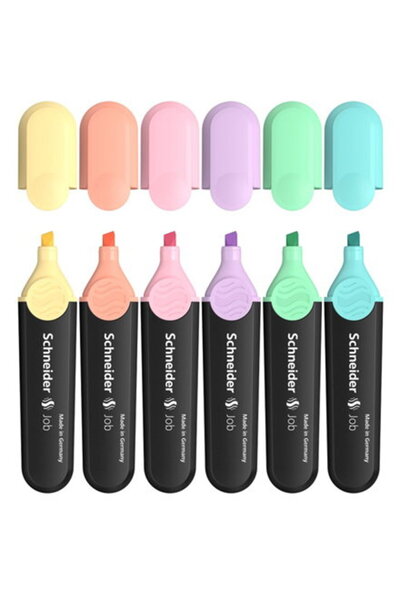 SCHNEIDER SET 6 EVIDENTIATOARE PASTEL