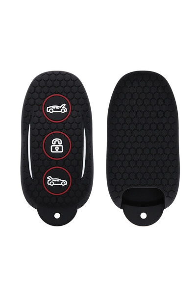 KWmobile Car Key Case for Tesla - Model S - Smart Key, kwmobile, Silicone, Bl...