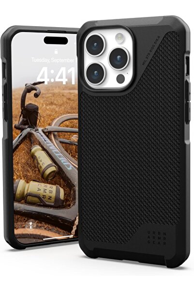 UAG متروبوليس إل تي ماج سيف آيفون 15 برو 2023 كيفلار أسود