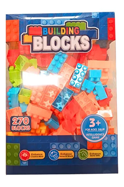 Generic New Pack 270 Blocks and Figures for Kids Construction