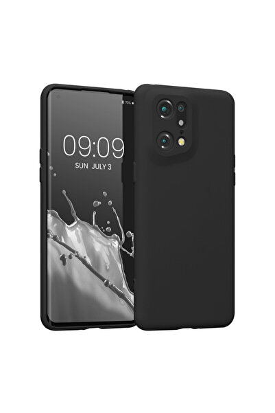 KWmobile Carcasă pentru OPPO Find X5 Pro, silicon, neagră, 57631.47