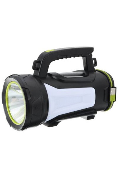 TED Electric Lanterna cu acumulator litiu L18650x3 PVC led 800lm include acum...