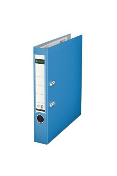 Leitz Biblioraft 180, A4, PP laminated, 52mm metal edge - light blue