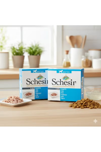 Schesir Tuna in Jelly Canned Dog Food - 150 g