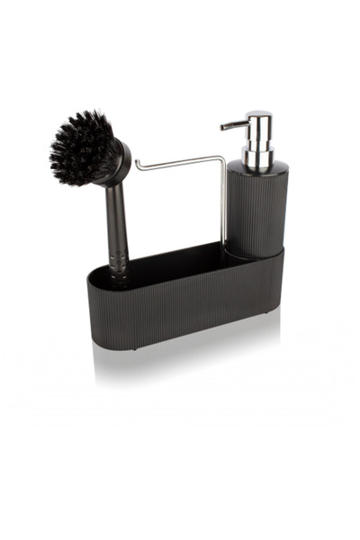 Studio Casa Accessory set for bathroom and kitchen, 3 pieces, black