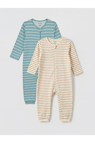 LC Waikiki I Sıfır Roba Yaka مخطط بدلة أطفال للأولاد من فريزن ستور، عبوة من ق...