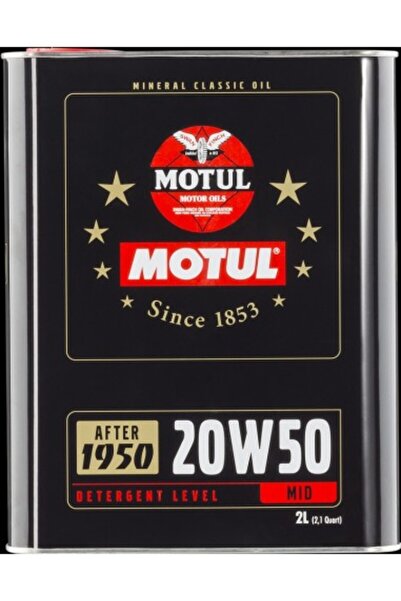 Motul Κλασικό Λάδι 20W50, 2Λ