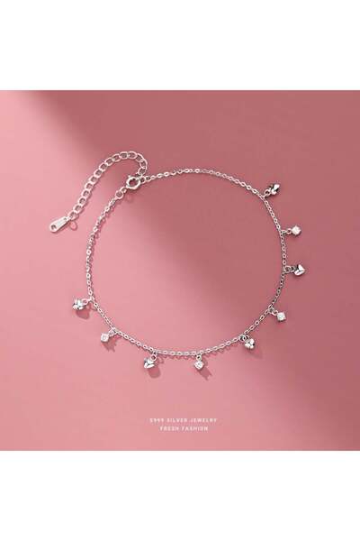 Generic Anklet of whispered hearts