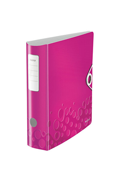 Leitz Biblioraft Active Wow 180, A4, 75 mm, polyfoam - roz metalizat