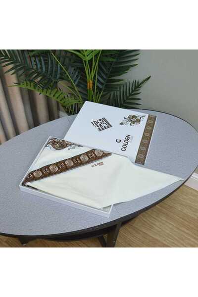 Genrise Luxurious embroidered shawl, multiple sizes