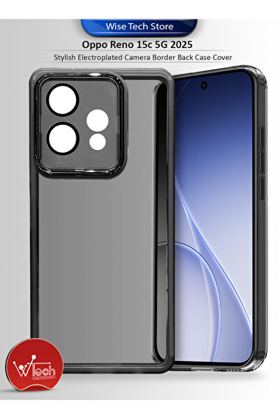 Wtech Oppo Reno 15c 5G 2025 TPU Camera Lens Protection Silicone Stylish Elect...