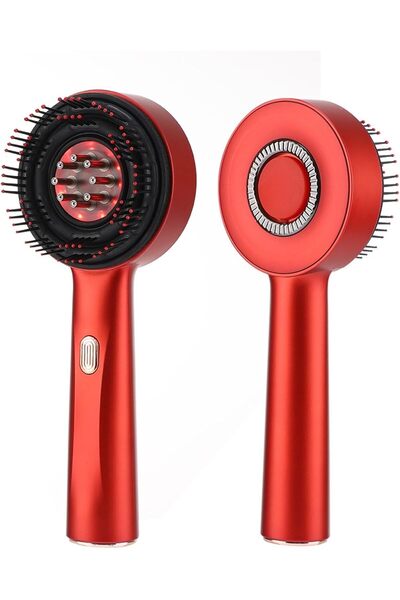 Generic Electric Scalp Massager Brush with LED Therapy – Hair Growth Massage ...
