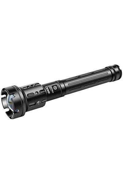 TED Electric Lanterna cu acumulator litiu L26650x2 metal led ZOOM XPH90 2600 ...