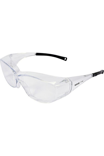 yato Ochelari de protectie, Plastic, Transparent, Negru