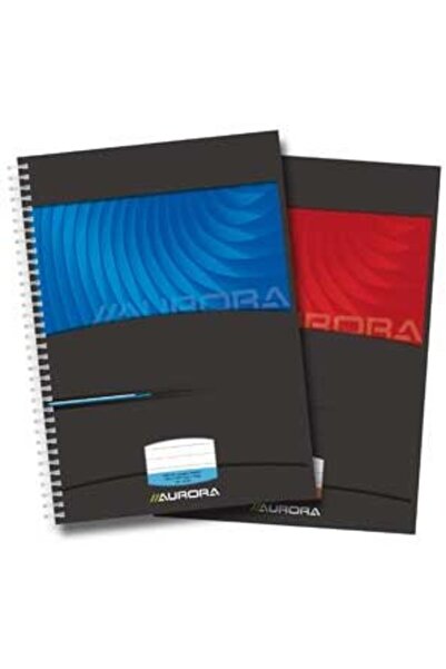 Aurora Caiet cu spirala, A4, 50 file - 90g/mp, coperti carton lucios, Mano - ...