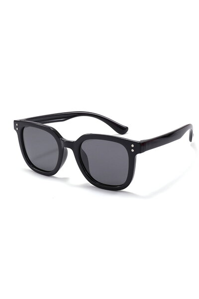 Techsuit Polarized Kids Sunglasses - (8351-C11) - Bright Black